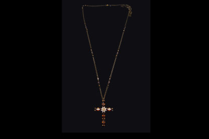 necklace with cross 24