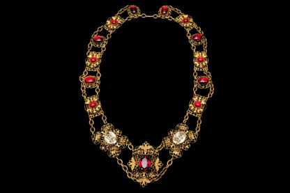 Big Necklace Gold/Ruby 11