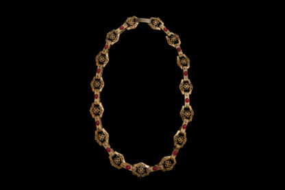 Big Necklace Gold/Ruby 12