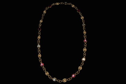 Big Necklace Gold/Ruby 13