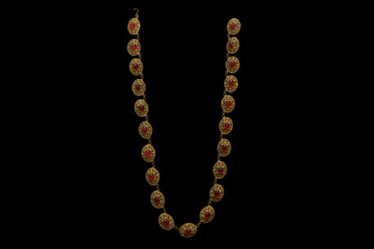 Big Necklace Gold/Ruby 2