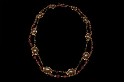 Big Necklace Gold/Ruby 3