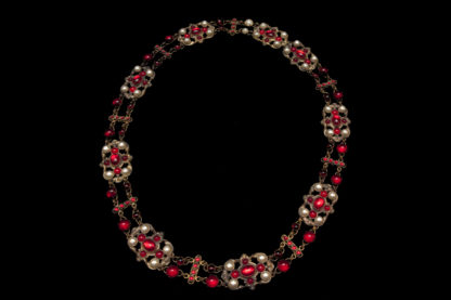 Big Necklace Gold/Ruby 8