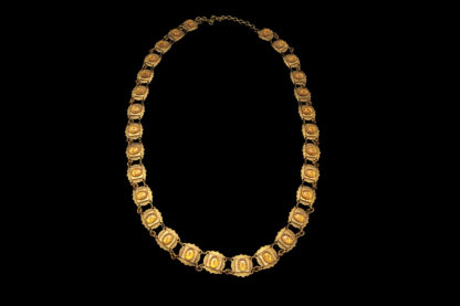 Big Necklace Gold/Topaz 6