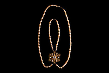 big necklace with pearls 20