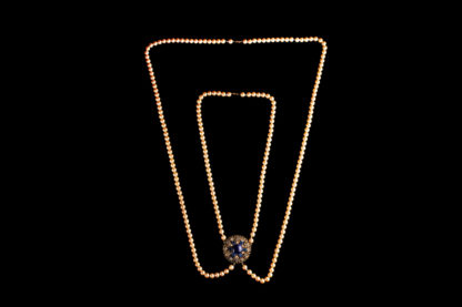 big necklace with pearls 22