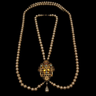 big necklace with pearls 8