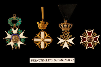 Monaco Principality 5-6-7-8